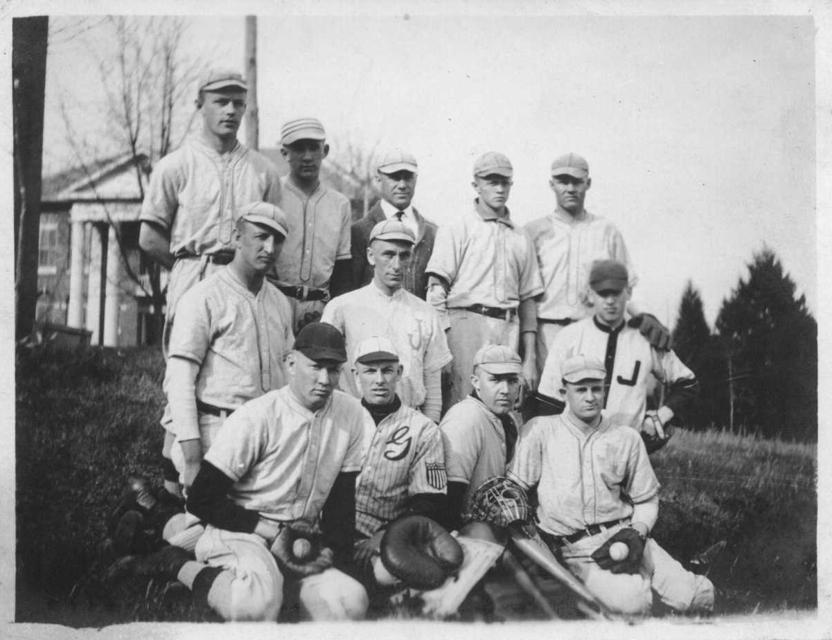 Old Knoxville Base Ball Johnson Bible College Baseball Team ca. 1920