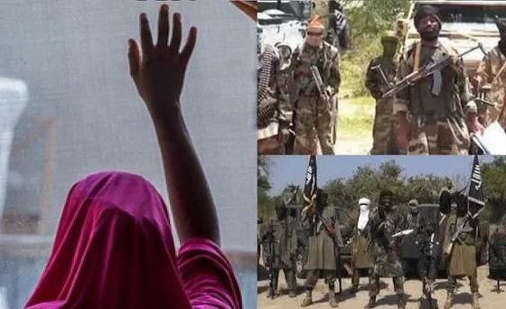 Terroristas islamistas de Boko Haram en Nigeria