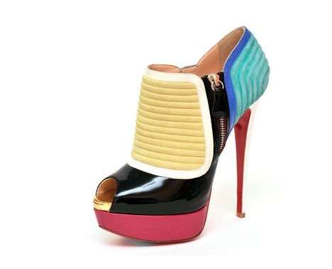 Desde Retro Color Block Booties a Primary Colored Pictorials