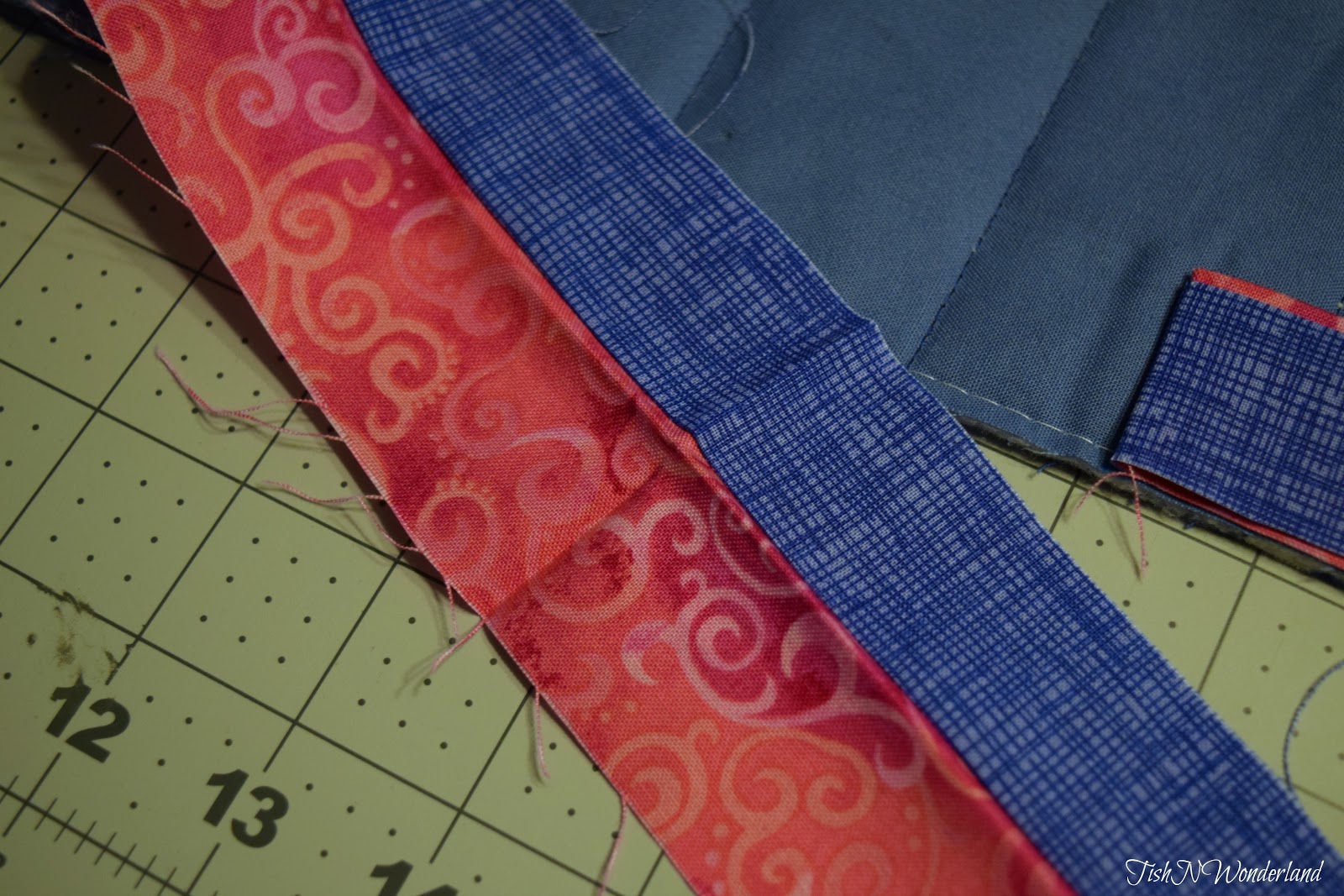 Tish's Adventures in Wonderland Flange BindingTail Connecting