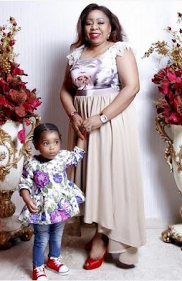 aaa Lovely photos of Senator Ita-Giwa and her daughter at Adaeze Yobo's birthday party