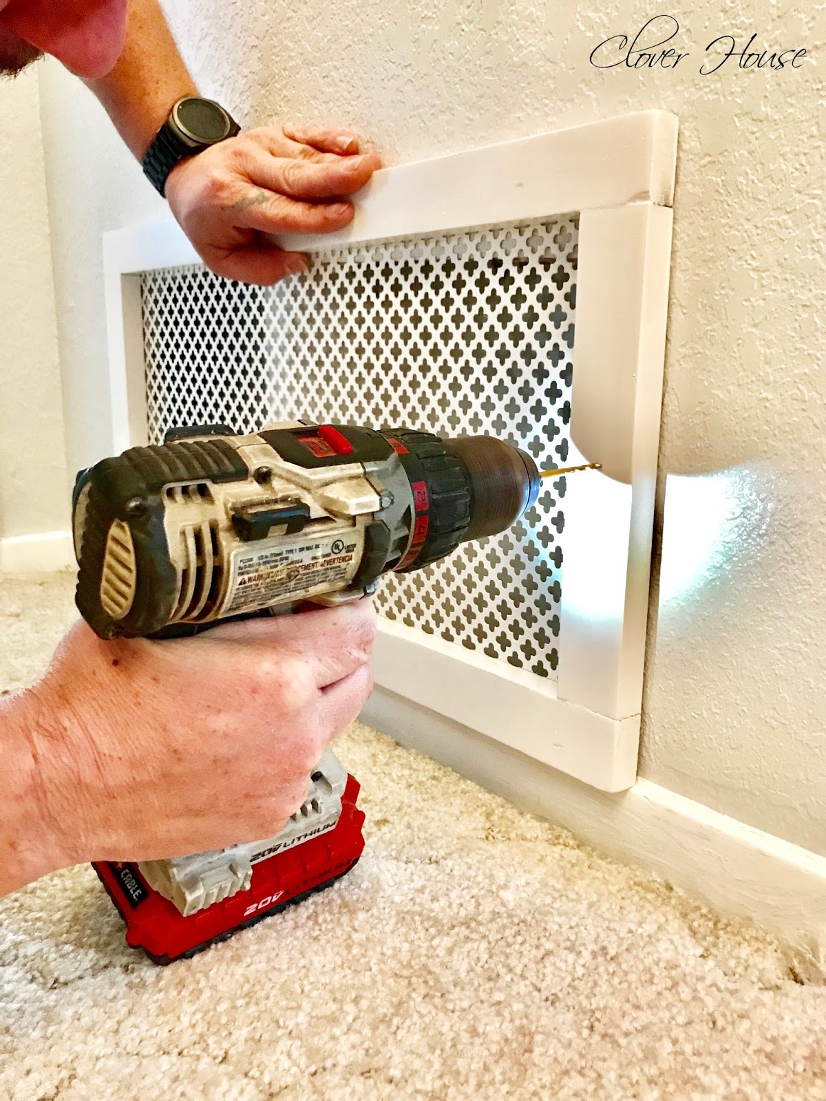 Clover House DIY Return Air Vent Grille