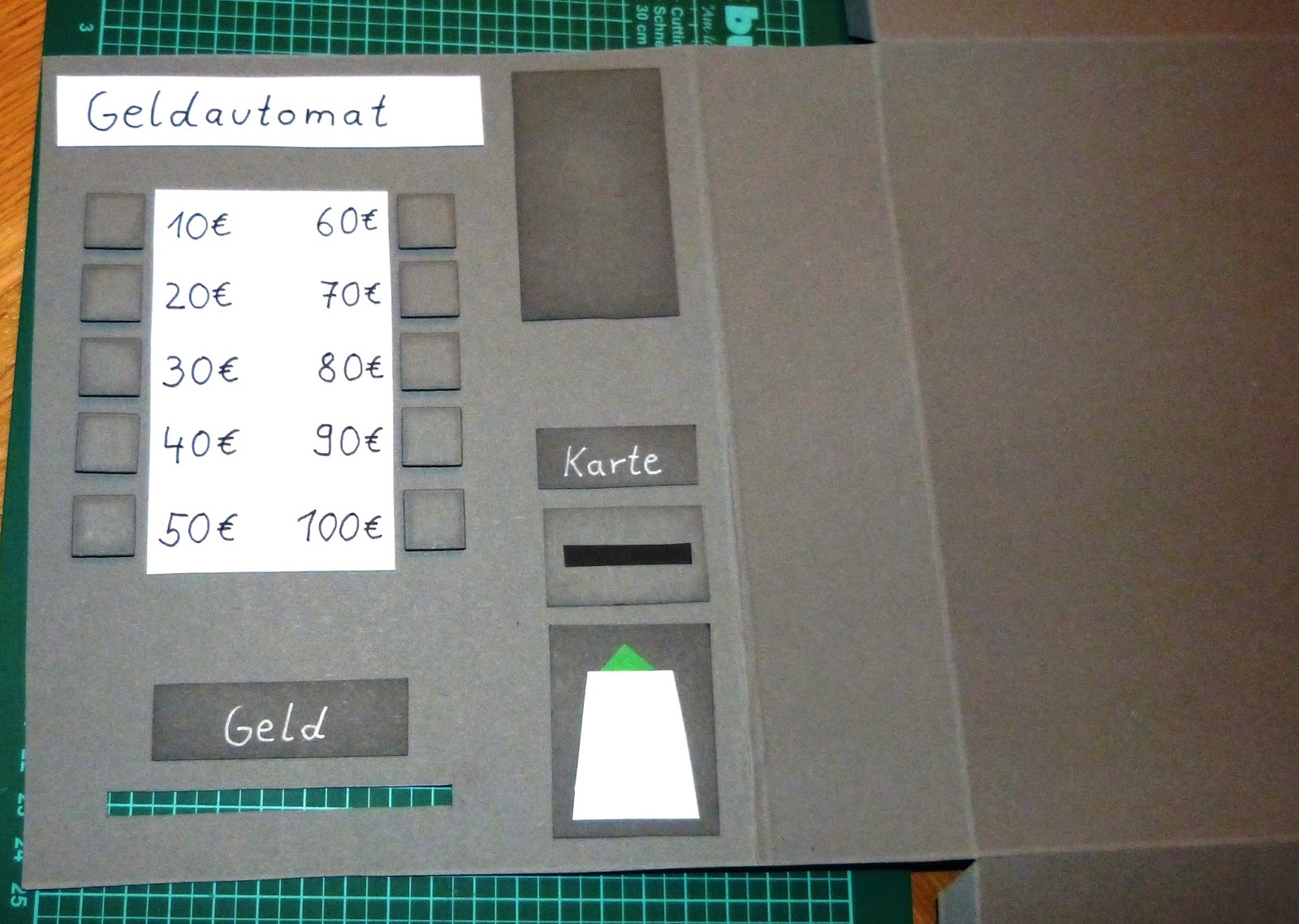 jennyskreativewelt: Geldscheinautomat