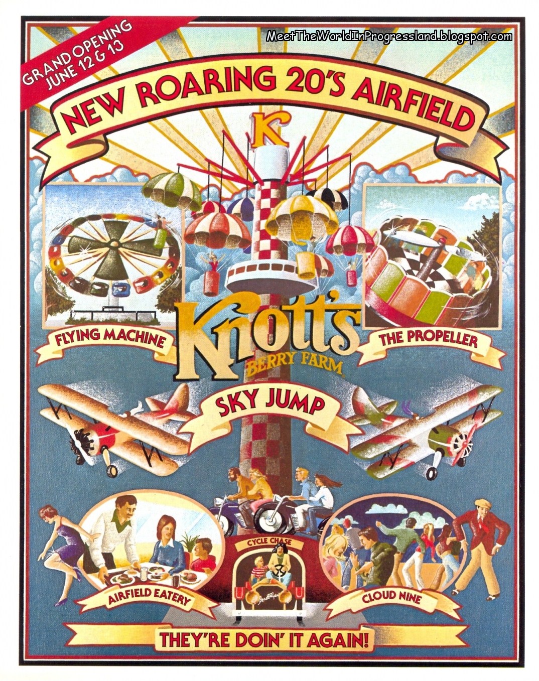 Meet The World: Knott's Berry Farm - Roaring 20's Airfield