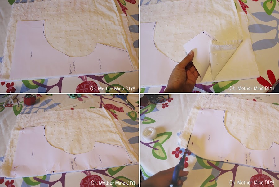 diy cubre pañales bebé