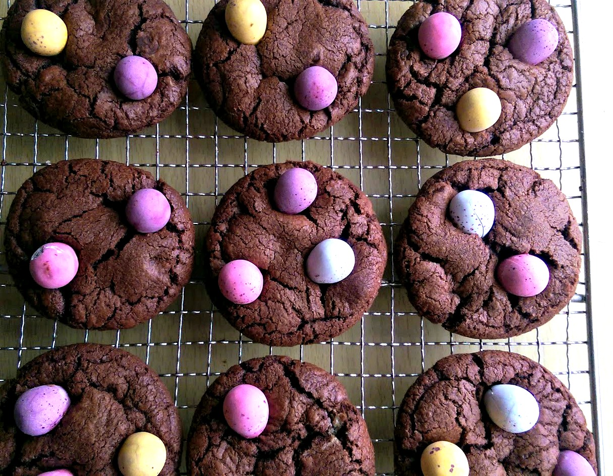 My sugar coated life... Mini Egg Brownie Cookies