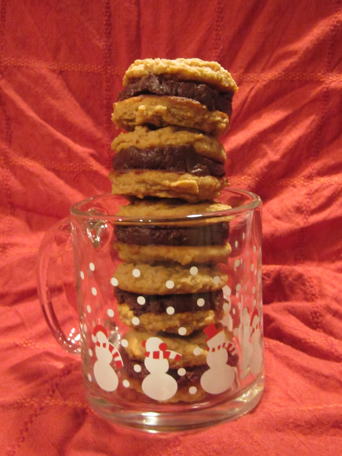 Pammi Cakes Recipes Day Three Fudge Filled Peanut Butter Cookies Recipe