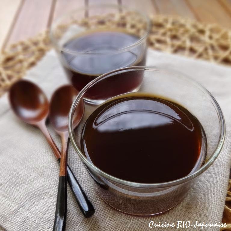 Cuisine BIO-Japonaise: Coffee jelly (gelée de café)