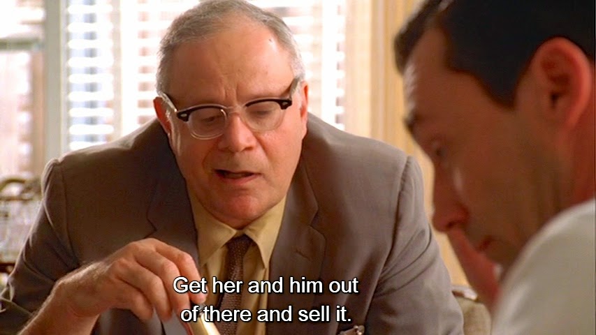 Mad Men S04 E01 Public Relations: 08 Don's Accountant Frank Keller ...
