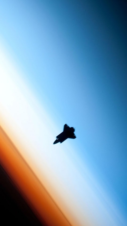   Space Shuttle Silhouette   Android Best Wallpaper