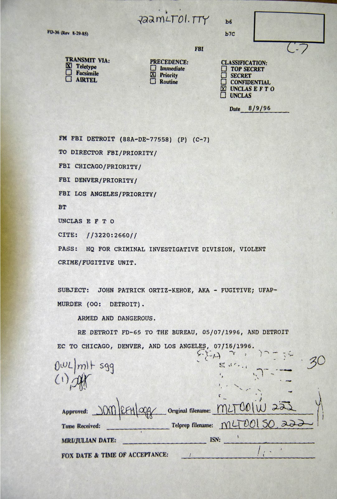 FBI Expose State's CoverUp