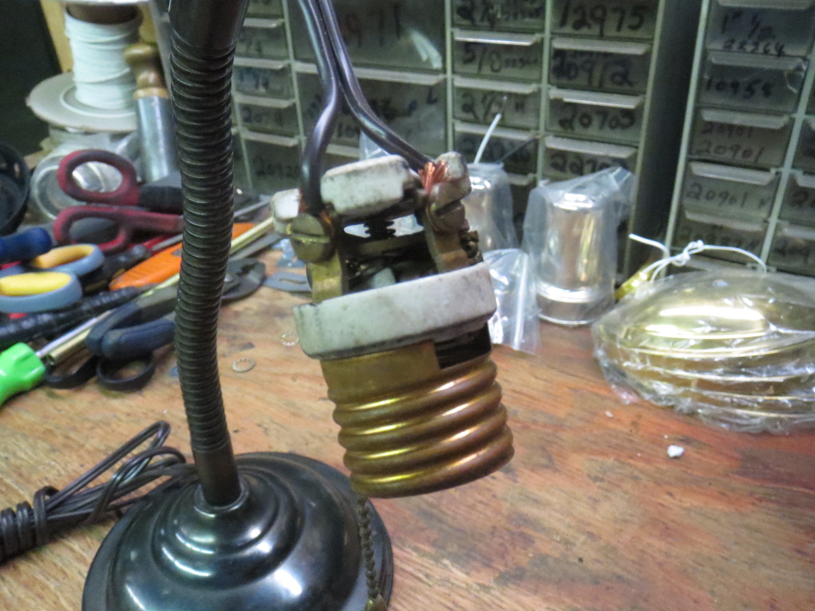 Lamp Parts and Repair Lamp Doctor Repair Slim Gooseneck Table Desk