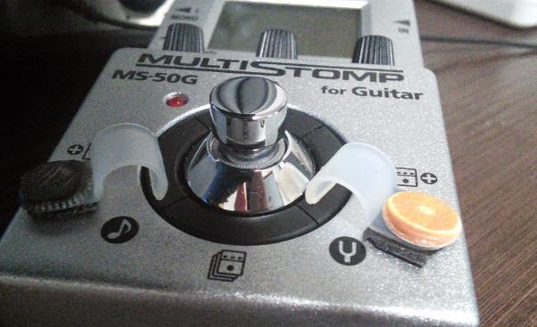 さえないオジサン: ZOOM MS-50G スイッチ改造（？）