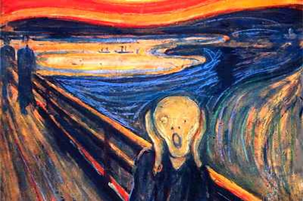 Lukisan The Scream yang penuh misteri dan juga menakutkan