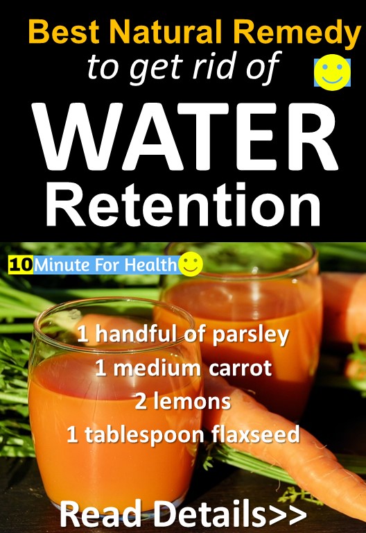 Effective Natural Remedy to Reduce Water Retention 10 Minute For Health