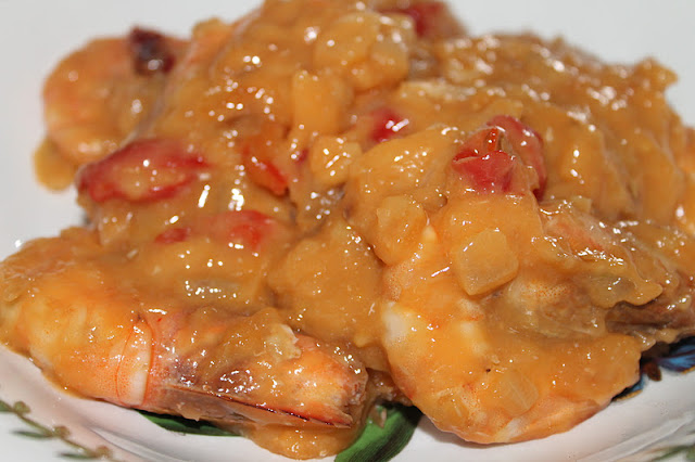 Udang Masak Tempoyak Goreng