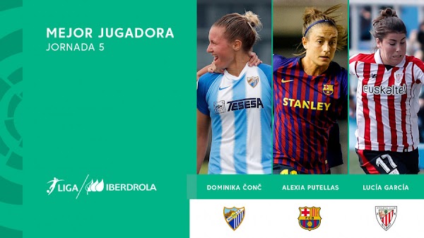 Málaga Femenino, Dominika se convierte en MVP de la jornada 5