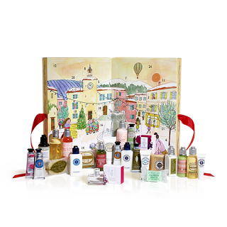 Beautifully packaged Advent calendar 2017 from L'Occitane