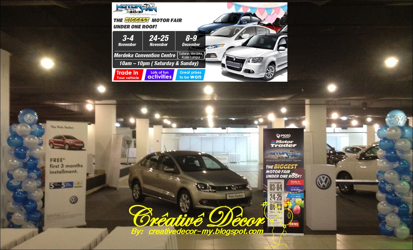 CreativeDécor by Vincent MOTOR TRADER MOTOR FAIR 2012