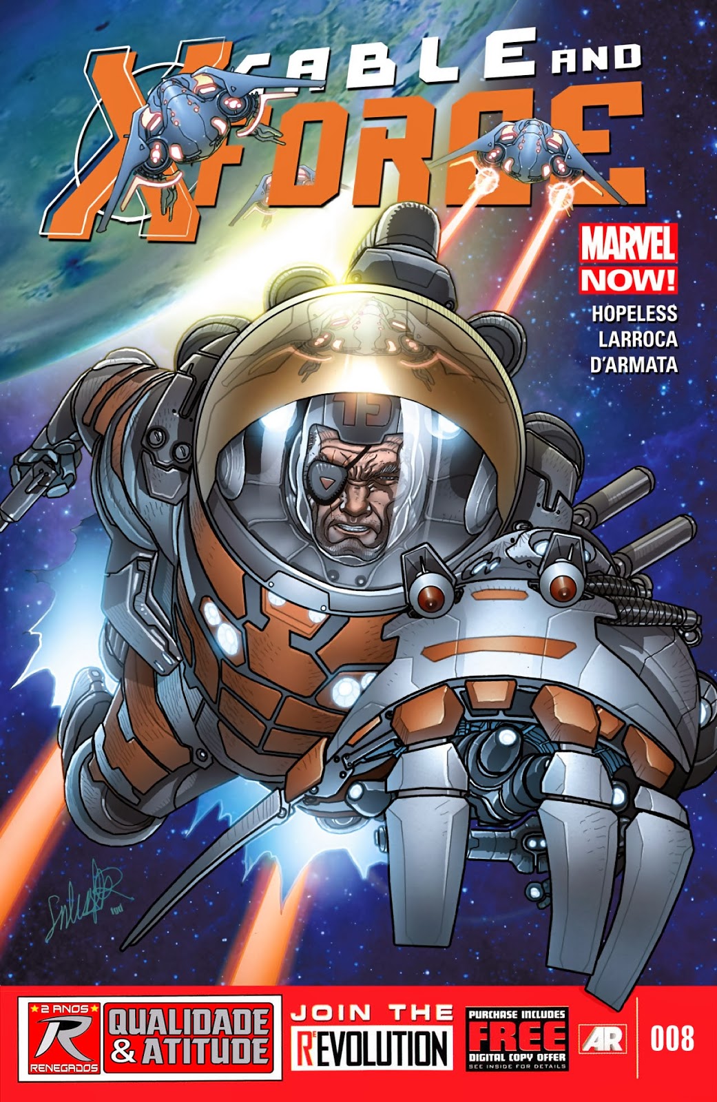 Nova Marvel! Cable e a X-Force #8