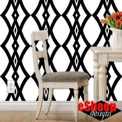 Lattice wallpaper by eSheep Designs