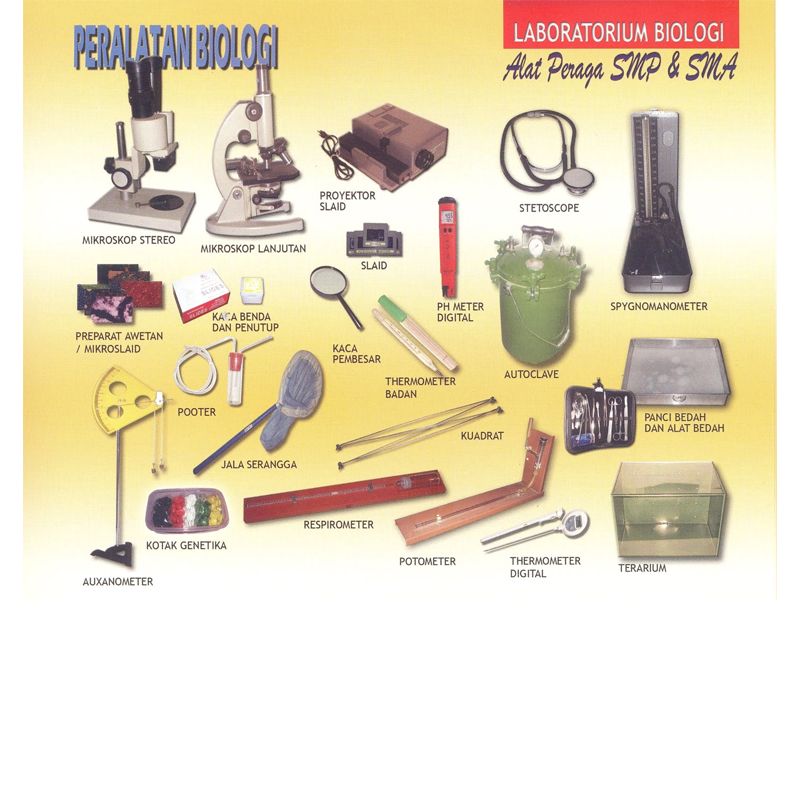 Spesifikasi Alat Peraga Pendidikan Laboratorium Fisika SMA Jual dan