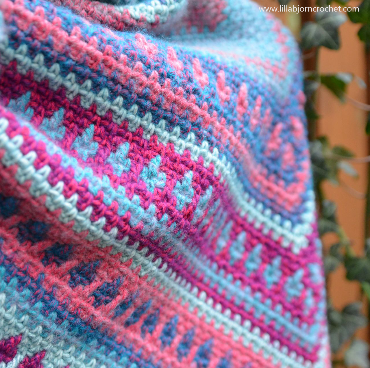 River Washed new Shawl design is on its way… LillaBjörn's Crochet World