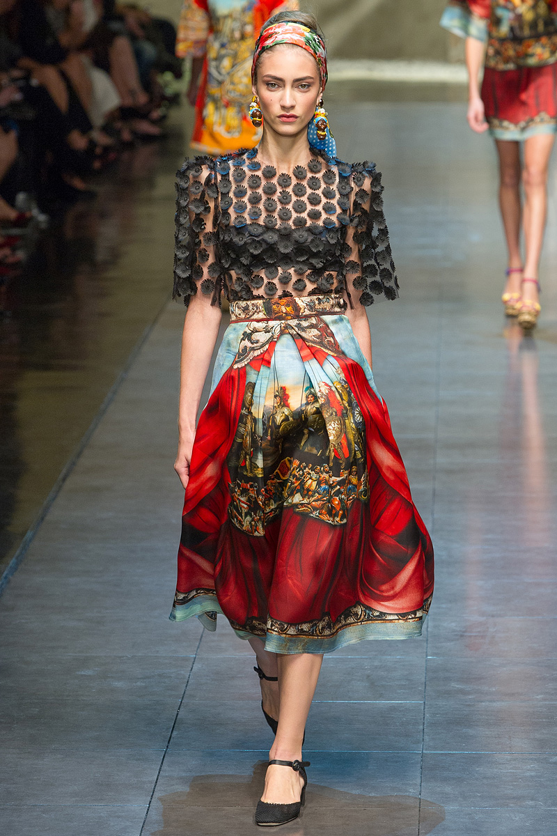 Madison Muse: Dolce and Gabbana 2013