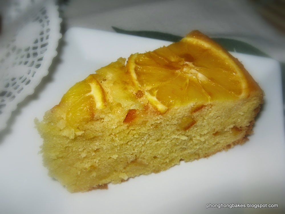 Phong Hong Bakes and Cooks! Orange Peel Cake