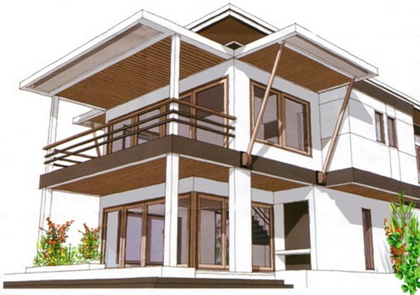 Beautiful Roof Design - Disain Atap Rumah Elegan