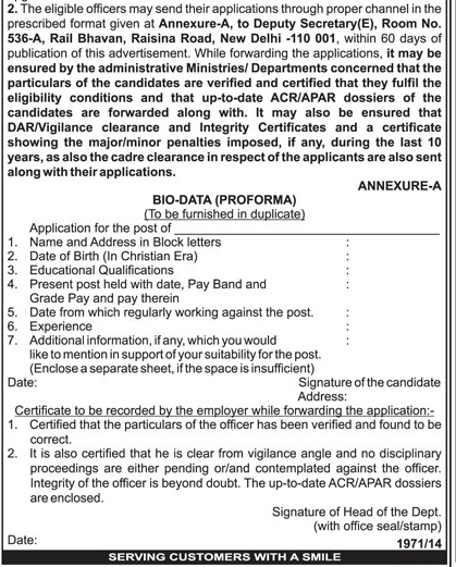 How to write application for deputation image