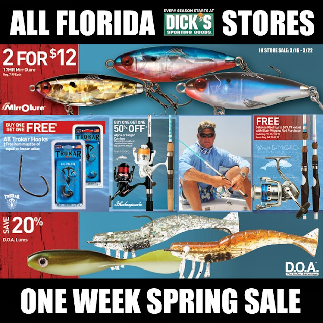 Dick's Fishing Specials