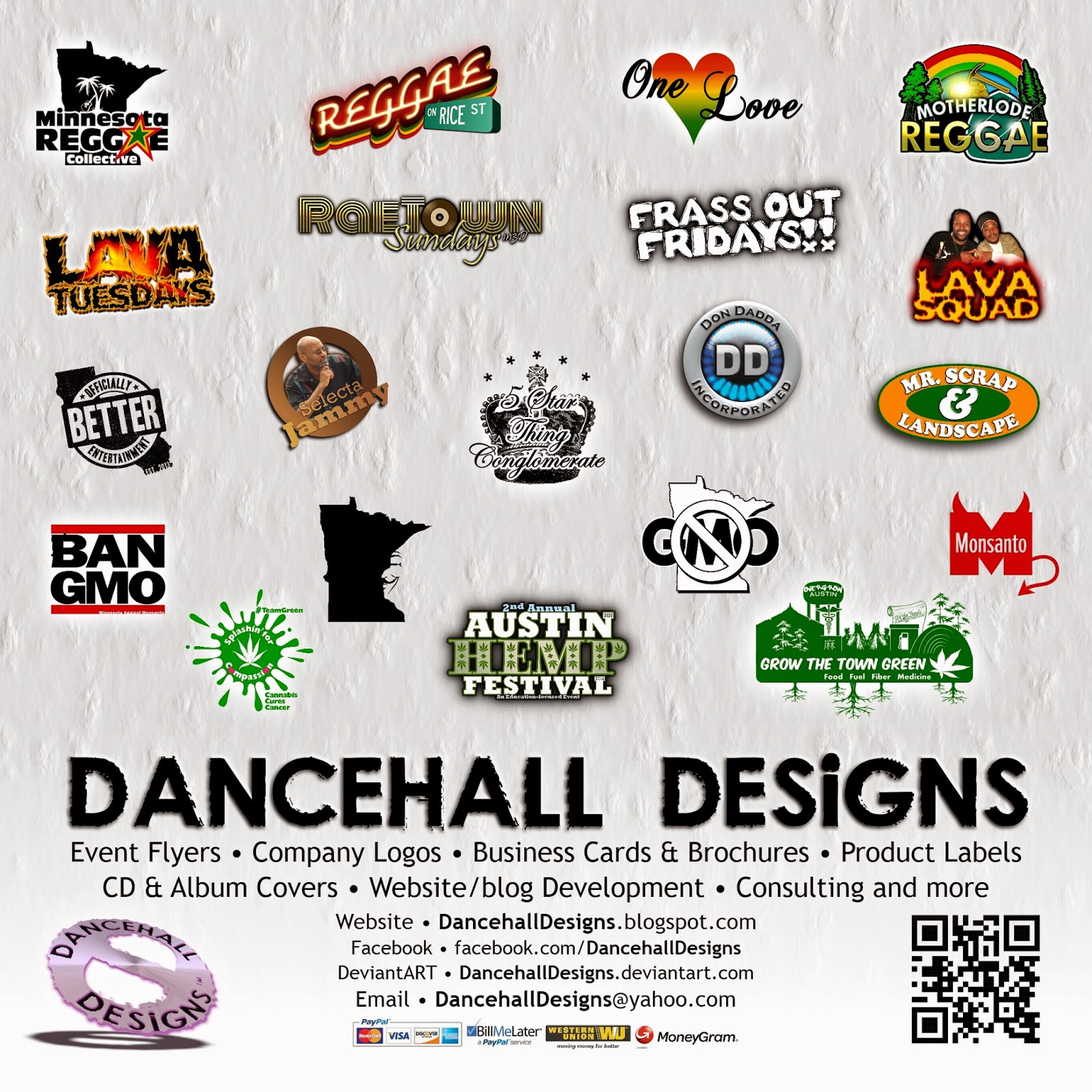 DANCEHALL DESiGNS™ Logos