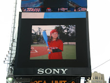 Chloe on the Big Screen in Times Square 09/22/12