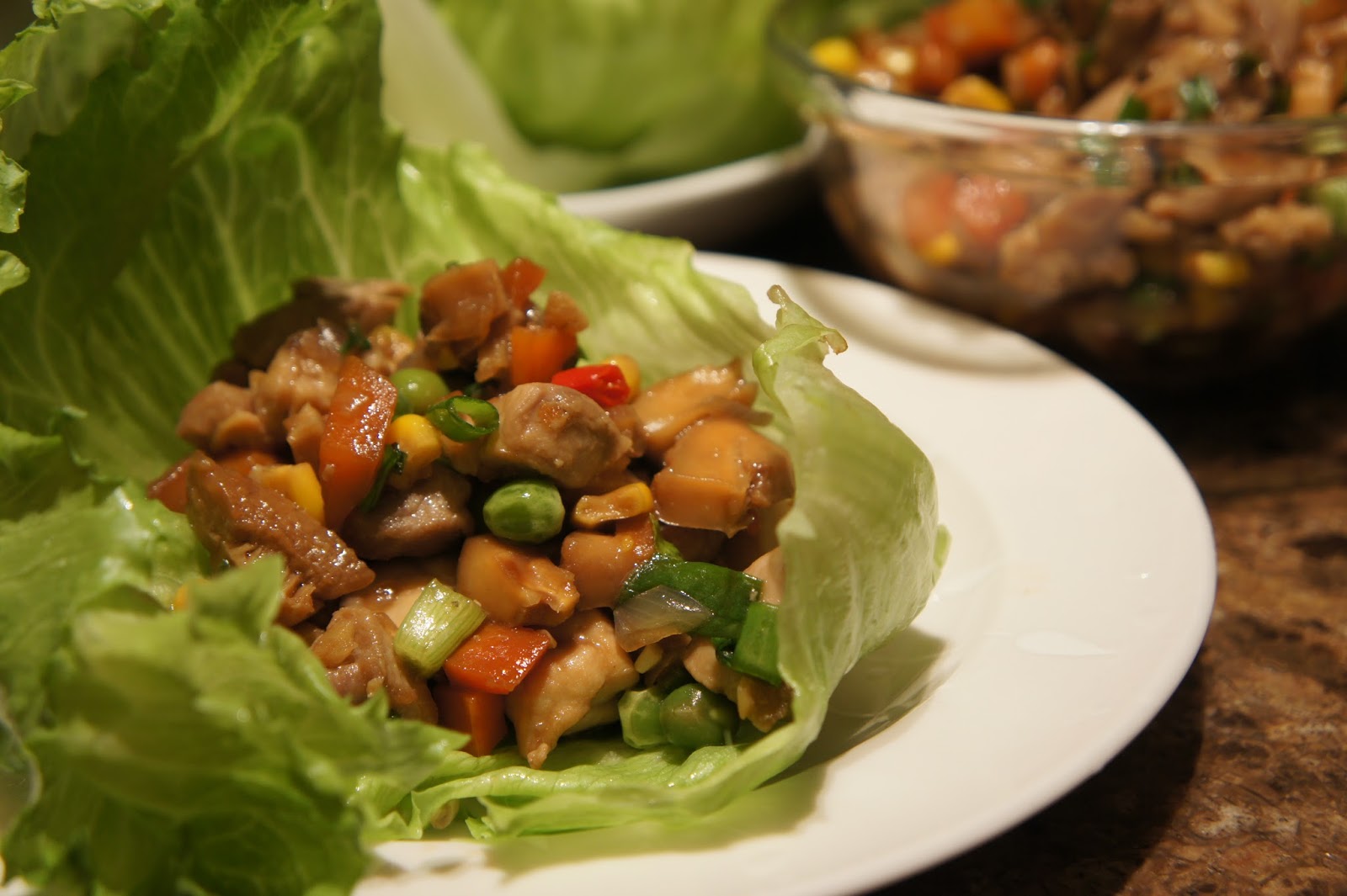 Say My Kitchen Chicken Lettuce Wraps 鸡丁生菜卷