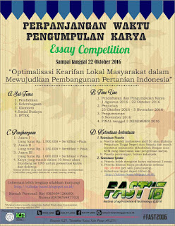 Lomba Essay Se Indonesia 2016 UNS Lomba Essay Se Indonesia 2016 UNS