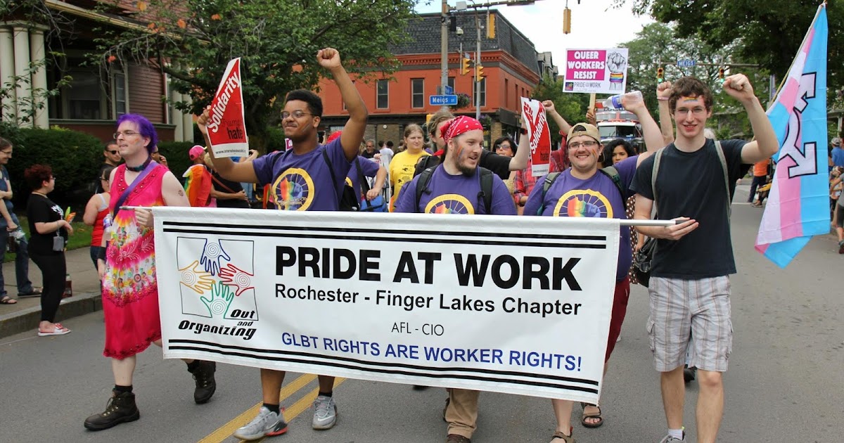 Pride at Work AFLCIO Rochester Finger Lakes Chapter Rochester Pride