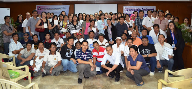 The Balik-Pinas, Balik-Hanapbuhay (BPBH) is a non-cash livelihood support/assistance intended to provide immediate relief to returning member OFWs, active or non-active who is displaced from their jobs due to war/political conflicts in host countries or policy reforms controls and changes by the host government or is victims of illegal recruitment and/or human trafficking or other distressful situations.  The assistance consists of 2-day techno-skills and/or entrepreneurial development training and livelihood starter kits worth ₱10,000.00 that will aid the beneficiaries towards self employment. This reintegration program is OWWA’s way of mainstreaming returning OFWs into Philippine society by way of self-employment or livelihood project as a means of income-generation for the family even after their overseas employment.  Among the preferred start-up businesses were Rice Trading, Hog Raising, Agri-Business, Furniture Repair, E-loading, Handicraft and Appliance Repair. Most of the recipients ventured into rice-trading business given that rice is the primary staple food in our country and easy to trade. Majority of the distressed OFW-beneficiaries were females who worked as household service workers.  The OWWA Region 2, in collaboration with the DTI - Nueva Vizcaya conducted a one day BPBH Program to Overseas Filipino Workers on March 30, 2017 at the Livelihood and Pasalubong Center. 46 OFW participants attended the seminar. They were provided with the pro-forma of a Simplified Business Plan and each part of the plan was clearly explained as part of their workshop. The activity offered the financial amount of ₱10,000.00 to encourage the OFWs to start their business rather than go back abroad.  In NCR, 24 beneficiaries of the BPBH Program completed their skills training and received their starter kits at the Ultima Entrepinoy Center in E. Rodriguez Ave., Quezon City on 5 April 2017. On the other hand, 15 beneficiaries completed their skills training and received their starter kits at the Negoskwela Livelihood and Training Center in Diliman, Quezon City on 10 April 2017.  In Cotabato City, the Overseas Workers Welfare Administration – Autonomous Region in Muslim Mindanao (OWWA-ARMM) has granted BPBH livelihood assistance to Forty (40) distressed, displaced Overseas Filipino Workers (OFWs) on April 18, 2017.  The BPBH Program of the OWWA is continuing, bolstered by the 2-Billion Peso allocation coming from President Duterte. For sure, many OFWs will avail of this repatriation program.  To know more, visit the OWWA Website.