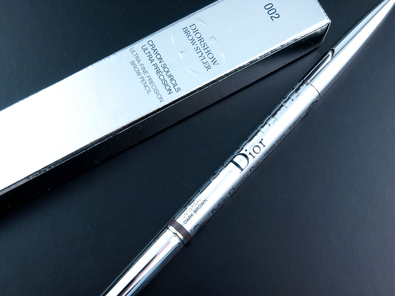 Dior Diorshow Brow Styler UltraFine Precision Brow Pencil in "002 Universal Dark Brown" Review