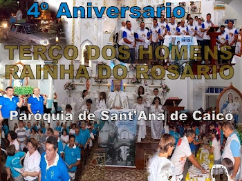 Fotos do 4º Aniversário do Terço do Rosário - Paroquia de Sant'Ana