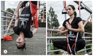 yoga, columpio, hamaca, trapecio, trapeze, swing, acro, hamac, balançoire, pilates