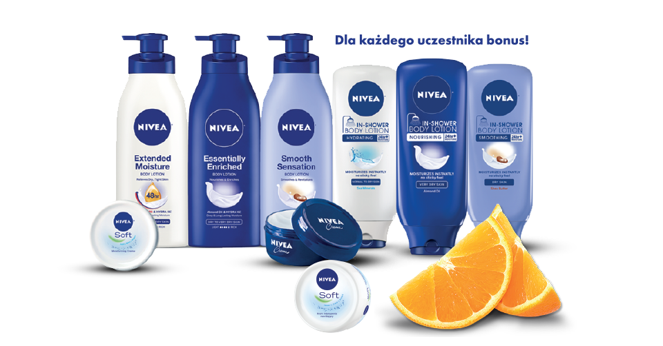 Wygraj roczny zapas produktów Nivea Konkurs