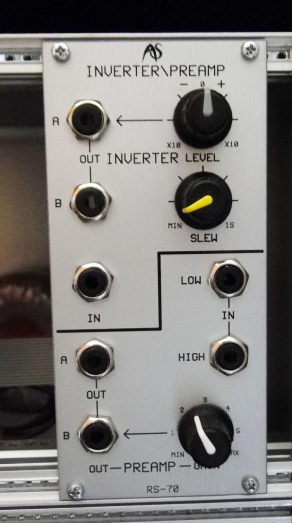 MATRIXSYNTH TIPTOP Z3000 MKII VCO + ANALOGUE SYSTEMS RS70 Inverter