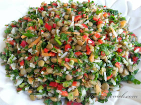 TUANA MUTFAK: YEŞİL MERCİMEK SALATASI