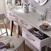 catchy Ideas for functional dressing table designs with elegant mirrors