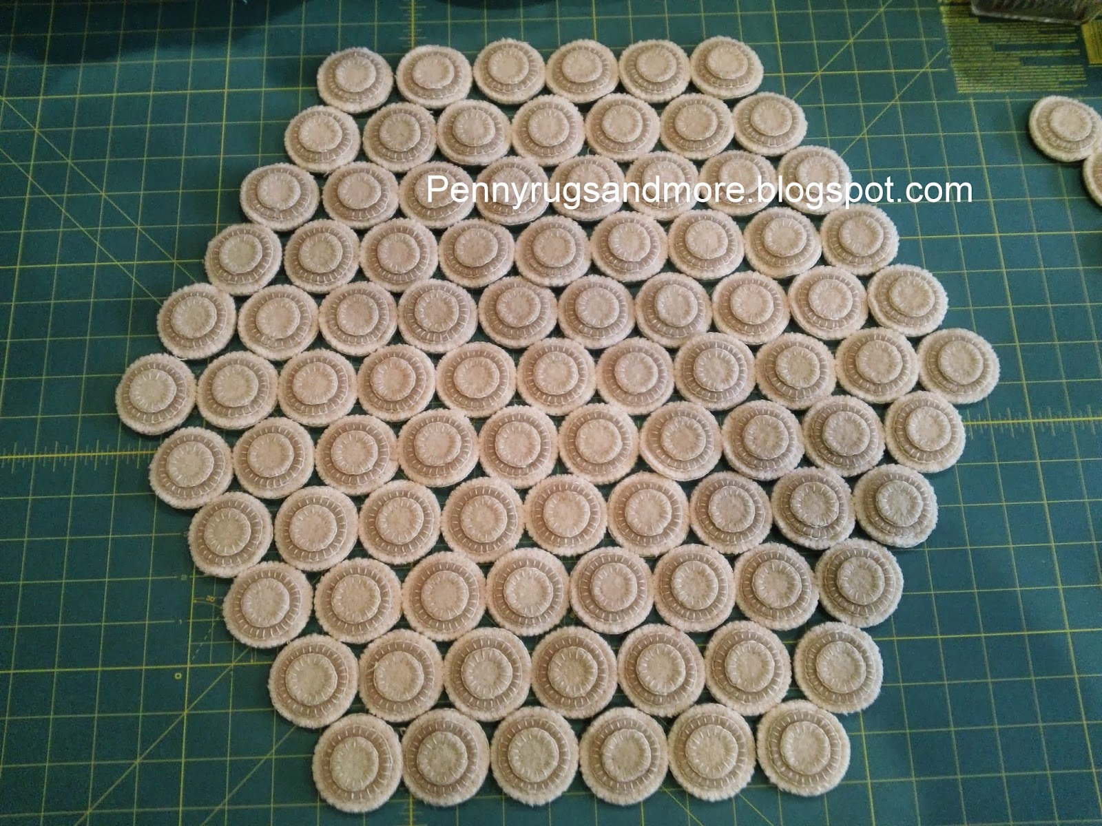 Penny Rugs and More One Rug Three Ways