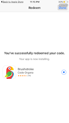 Apple offers $4.99 Brushstroke App for free download via its new Apple Store app. Brushstroke app is a photo editing app which transforms your album photos and snaps into beautiful paintings in one touch.