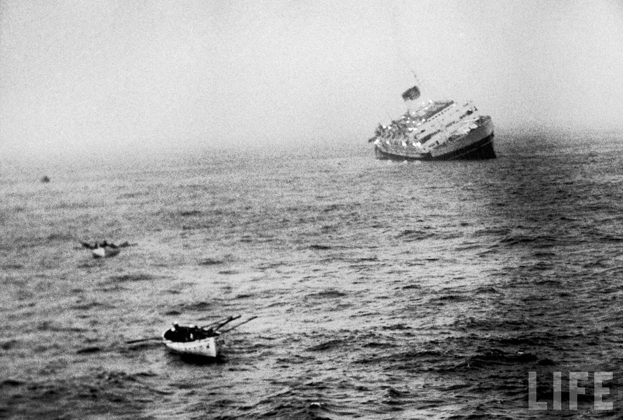 Transatlantic Era TN Andrea Doria...l'affondamento...