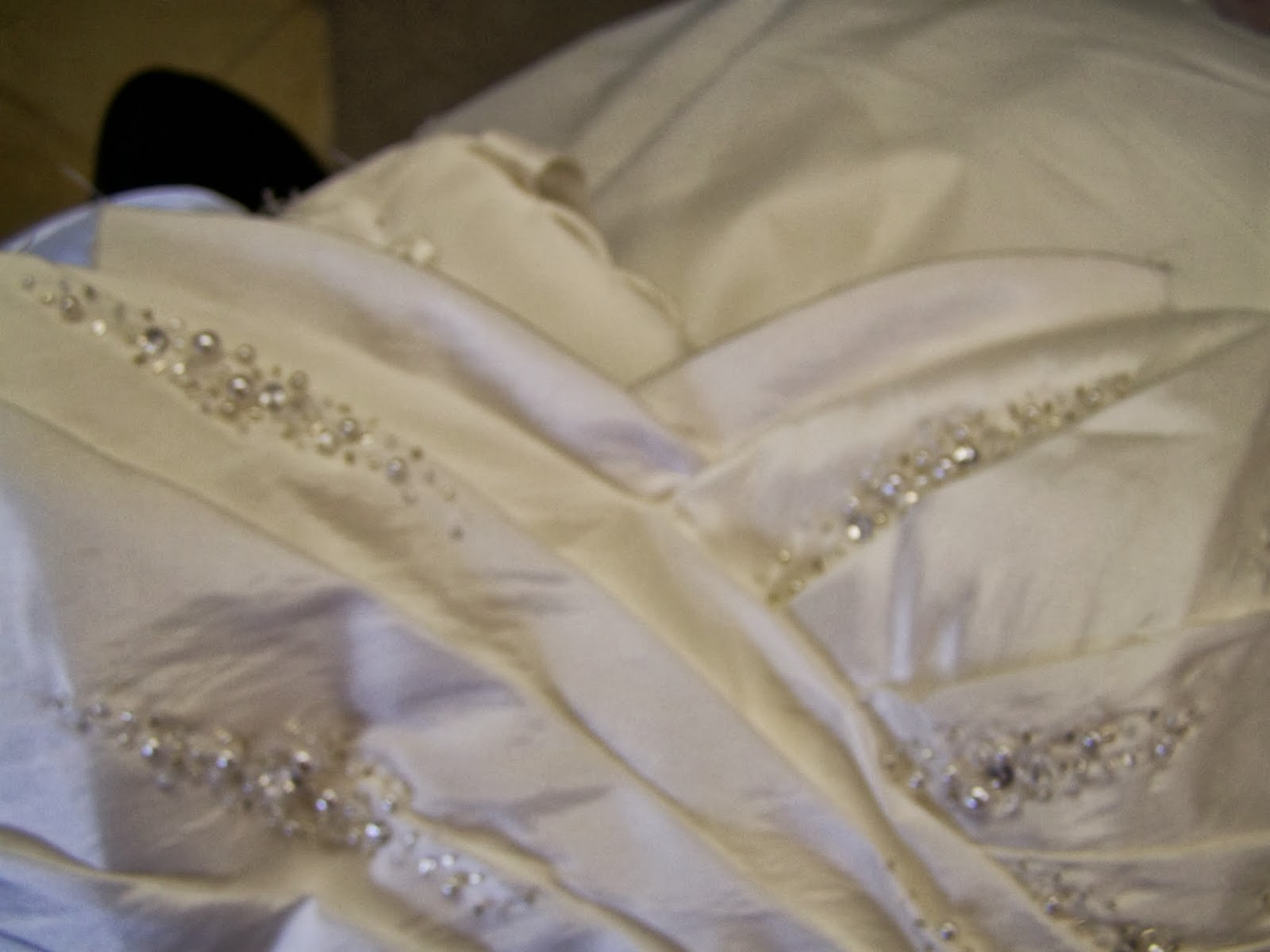 sewcreatelive Altering a Wedding dressAdding Shoulders and Sleeves