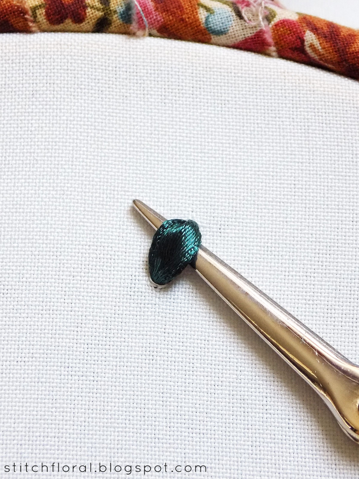 5 basic stitches for ribbon embroidery Stitch Floral